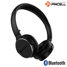 Headphone sem Fio Bluetooth/P2 Estéreo Dobrável PMCELL HP-41.2 - Preto
